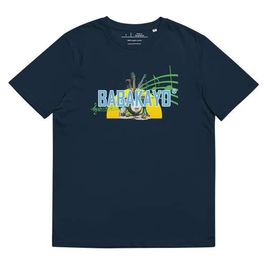 Unisex T-Shirt - Sound of Africa - Black / Navy / White