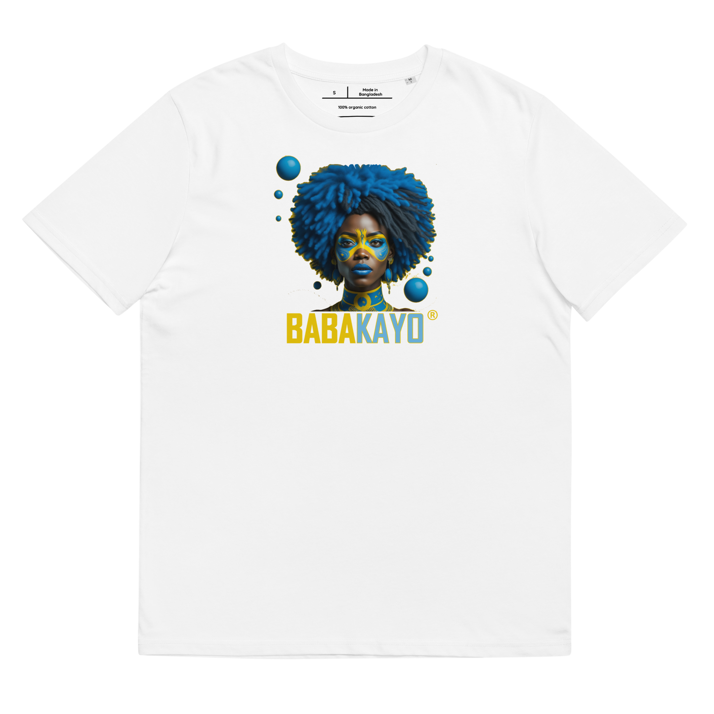 Unisex T-Shirt - Afro Odyssey - Black / Navy / White