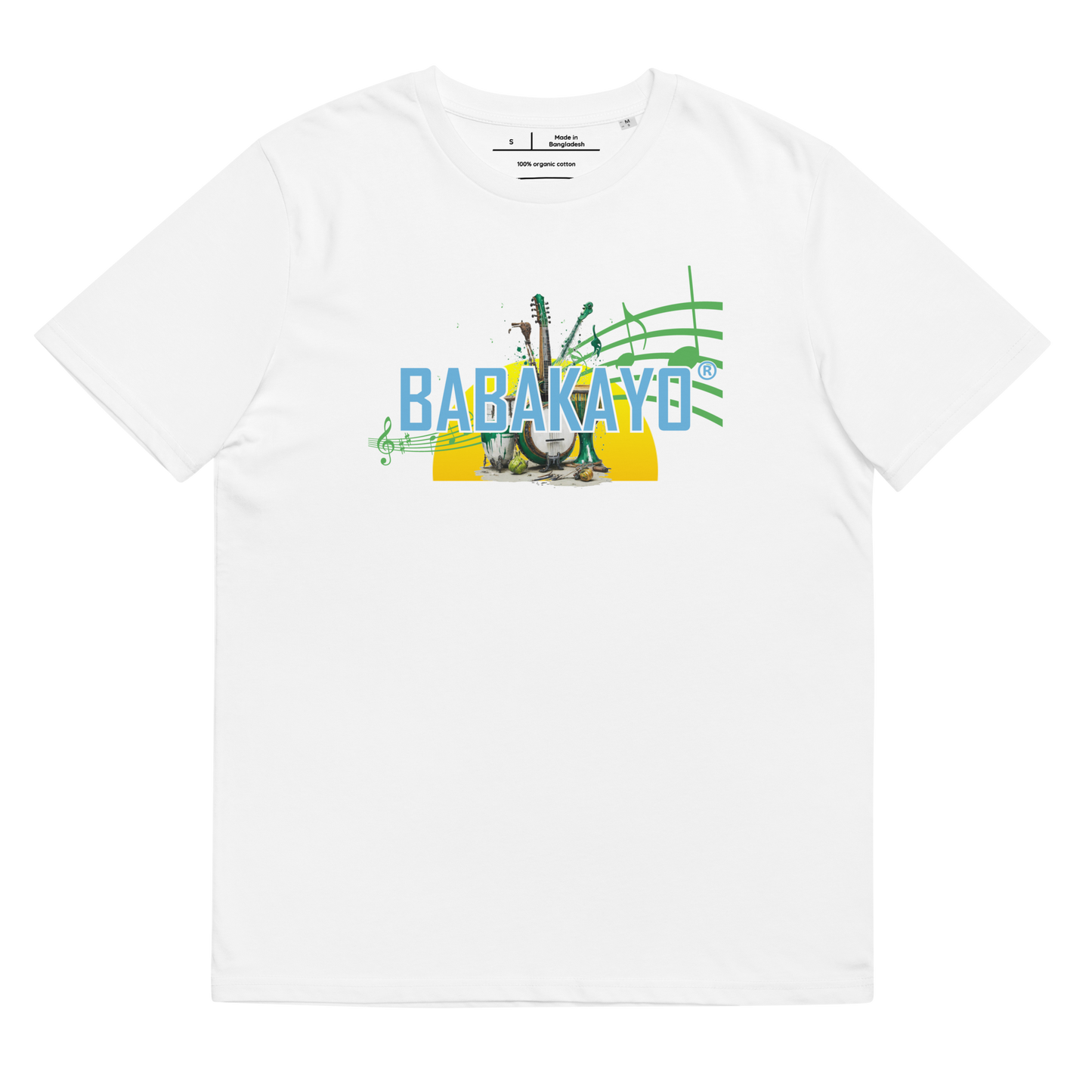 Unisex T-Shirt - Sound of Africa - Black / Navy / White