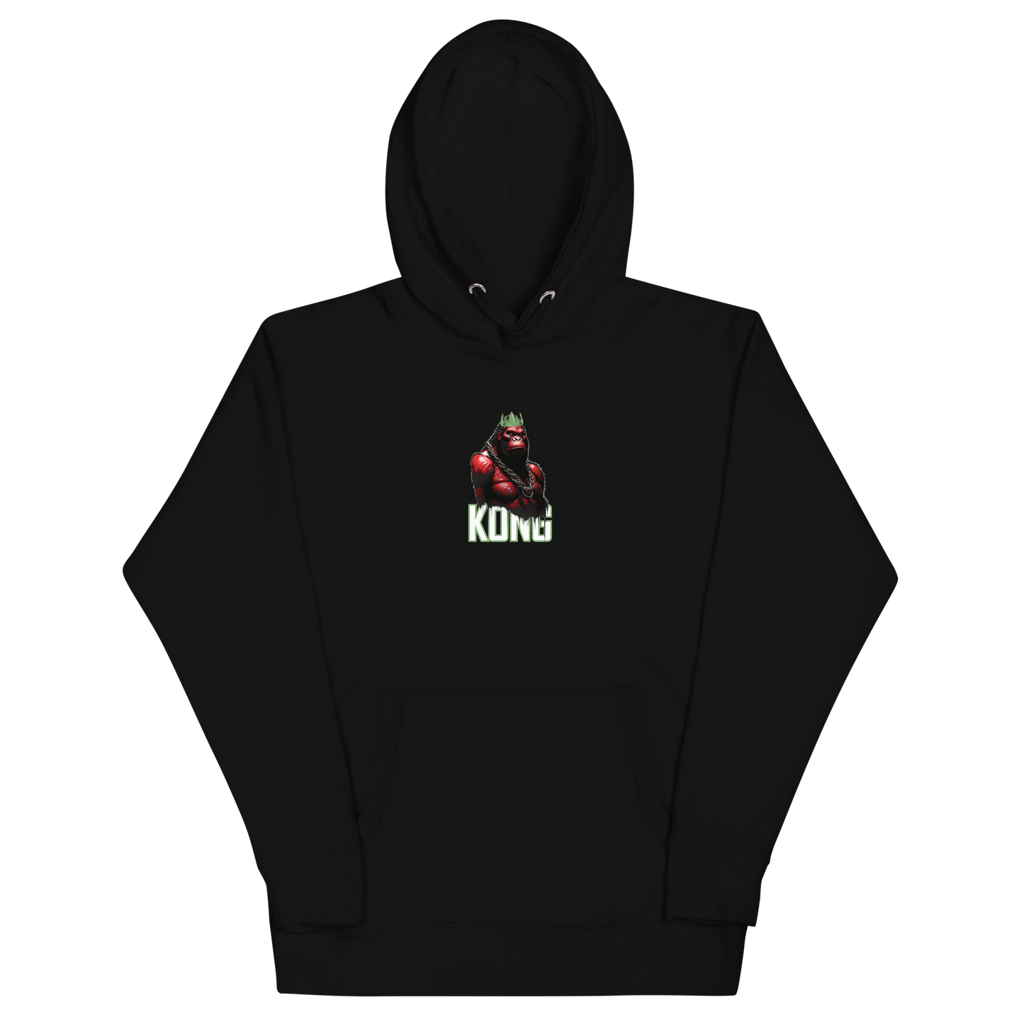 Unisex Hoodie - KONG - in Black / White