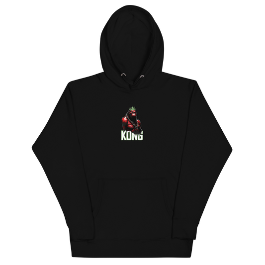 Unisex Hoodie - KONG - in Black / White