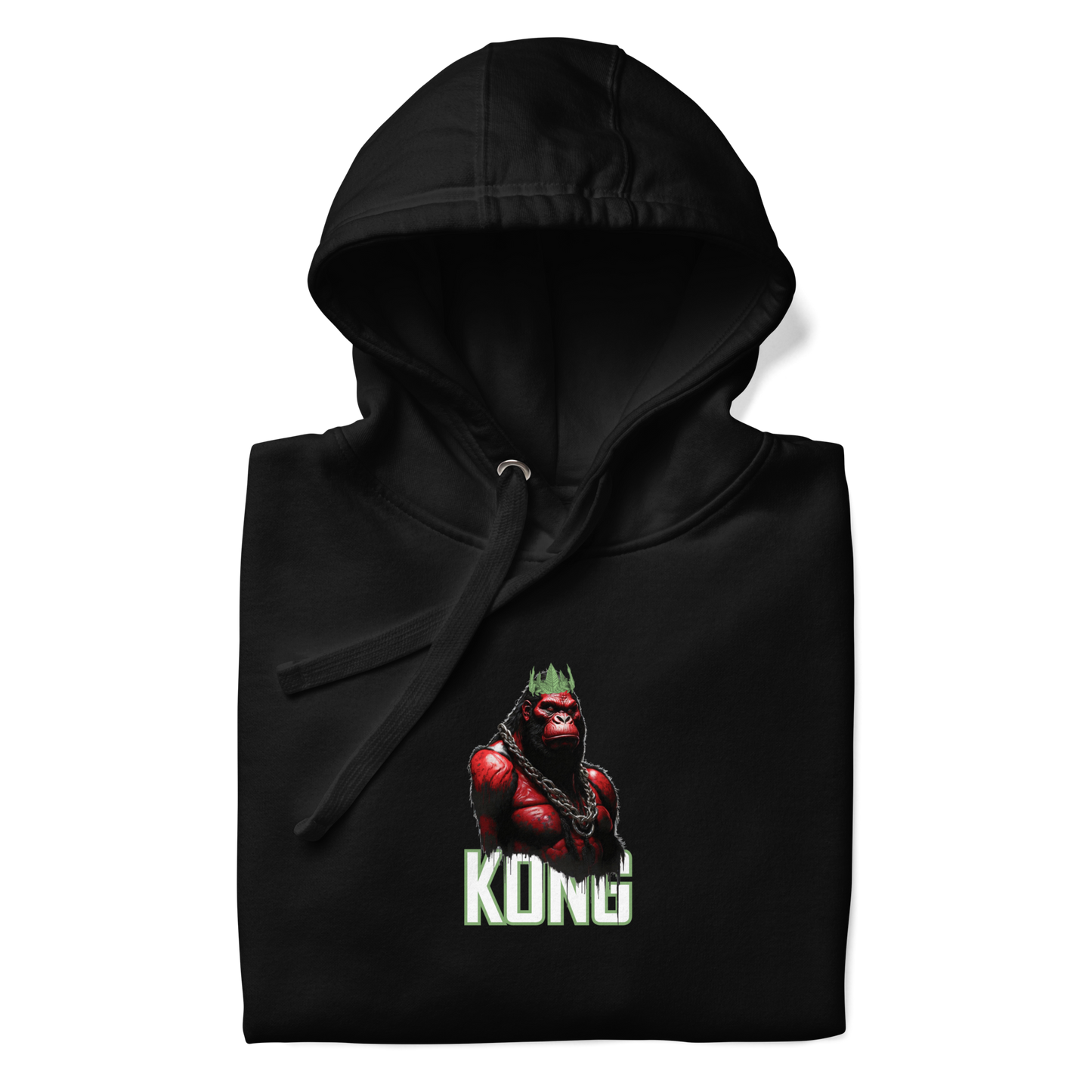 Unisex Hoodie - KONG - in Black / White