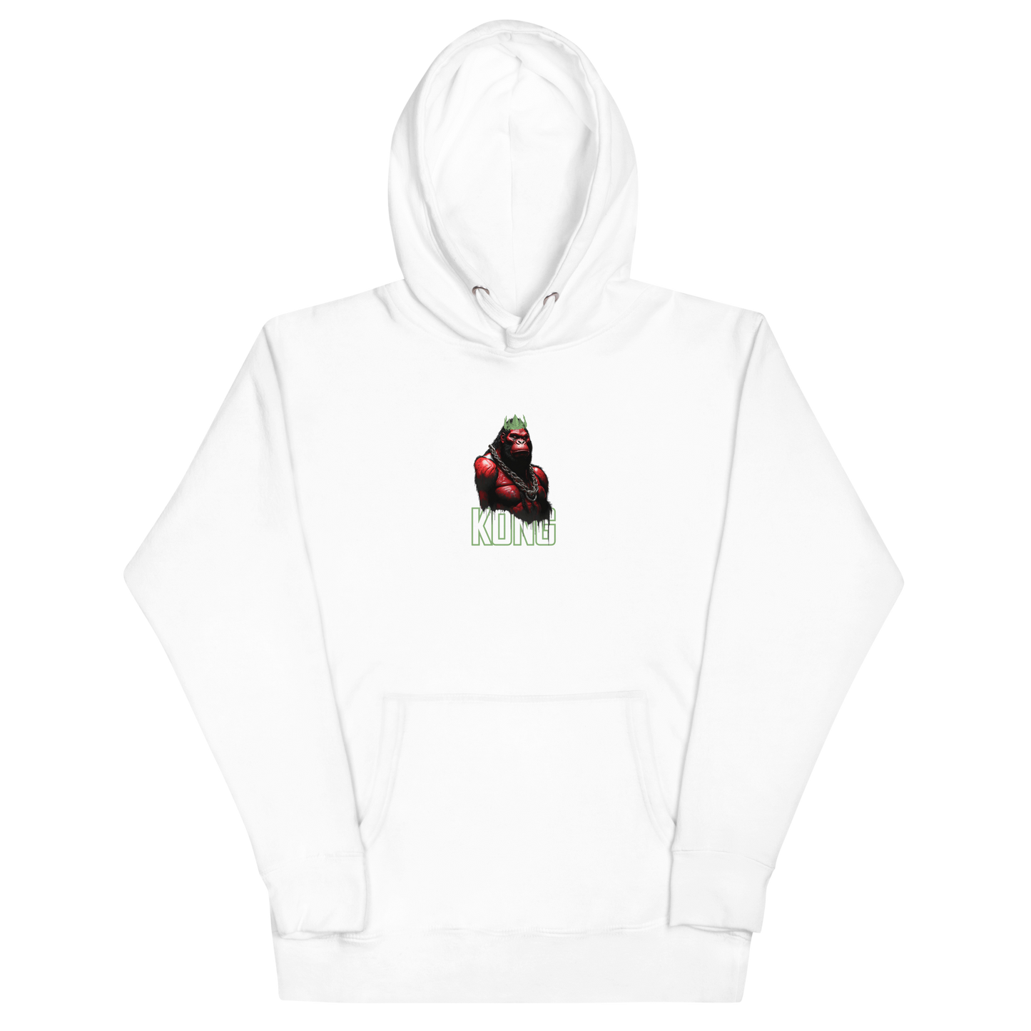 Unisex Hoodie - KONG - in Black / White