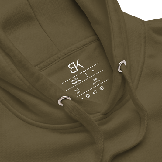 Unisex Hoodie - Babakayo Original - in Black/Military Green/Navy/Sky Blue