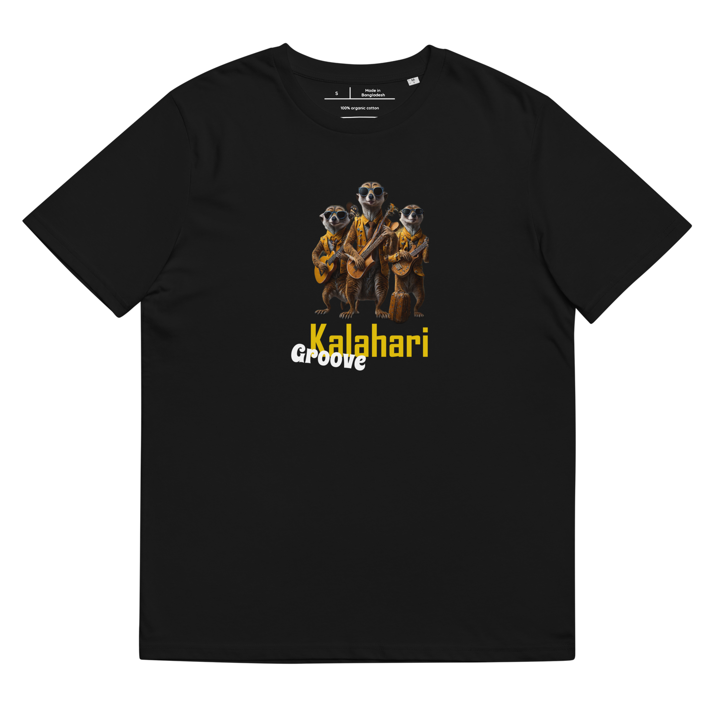 Unisex T-Shirt - Kalahari Groove - Black / Navy