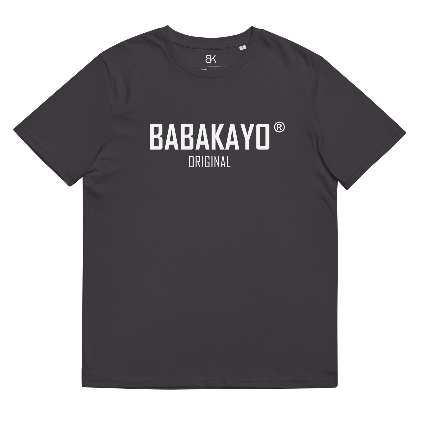 Unisex T-Shirt - Babakayo Original - in Black/Desert Dust/Burgundy/Dark Heather Blue/Anthracite