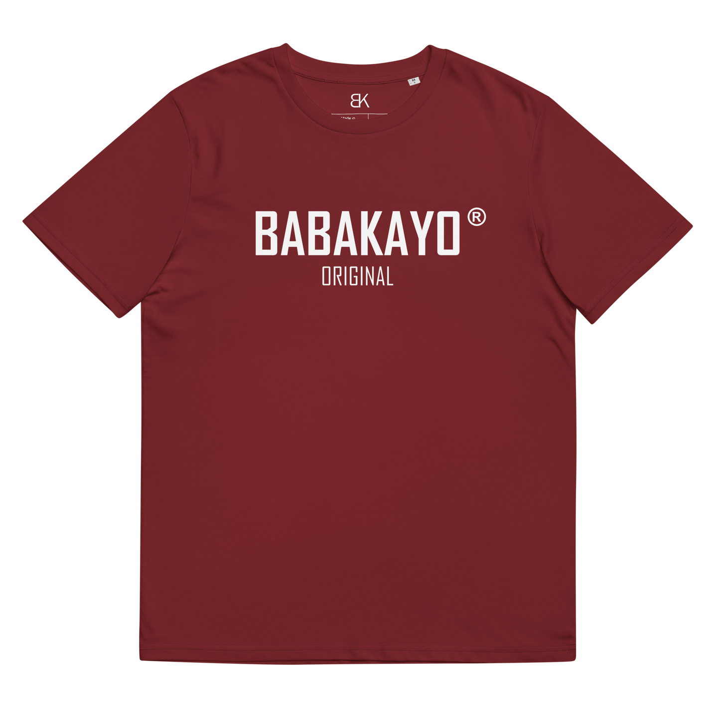 Unisex T-Shirt - Babakayo Original - in Black/Desert Dust/Burgundy/Dark Heather Blue/Anthracite